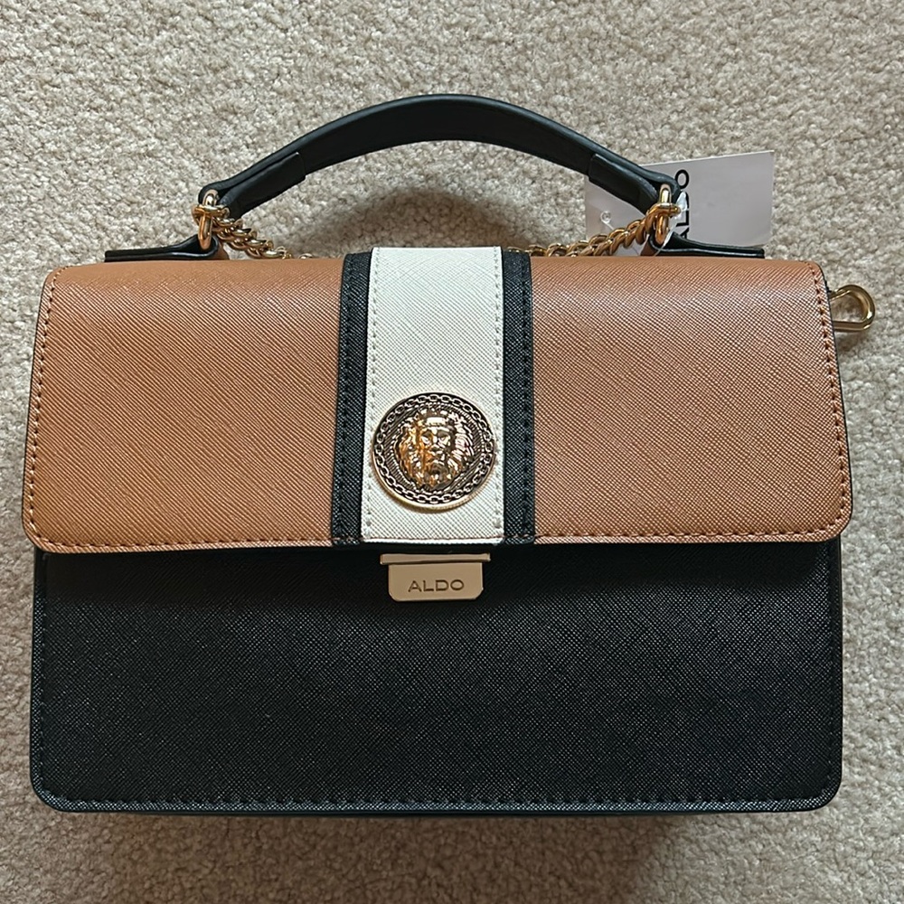 Aldo Lion head Top Handle Crossbody bag